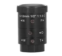 Kit de Accesorios para microscopios 3MP 6-12mm Alta definición C-Mount Cámara Lente Zoom Industrial Lens Portaobjetos de microscopio
