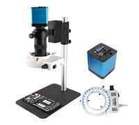 Kit de Accesorios para microscopios 4K 48MP USB 60FPS Microscopio de Video monocular Sets 3 8MP / 16MP / 13MP / 8MP Lente de la cámara Digital Portaobjetos de microscopio (Color : Set3 16MP VGA)