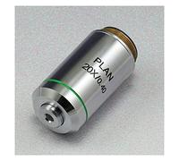 Kit de Accesorios para microscopios 4X 10x 20x 40x 100x 195 Objetivos acromáticos Portaobjetos de microscopio (Color : 20X)