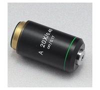 Kit de Accesorios para microscopios 4X 10x 20x 40x 60x 100x Microscopio óptico biológico Portaobjetos de microscopio (Color : 20X)