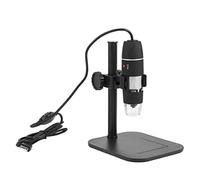 Kit de Accesorios para microscopios 5 0X ~ 500x 8 LED Microscopio Digital electrónico Portaobjetos de microscopio