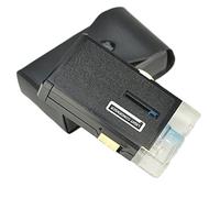 Kit de Accesorios para microscopios 5 0x-80x Foco de microscopio de Bolsillo Iluminado Ajustable Mini Microscopio de Mano con lámpara Portaobjetos de microscopio (Color : 40X)