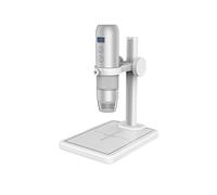 Kit de Accesorios para microscopios 8 LED 1000X Microscopio Digital electrónico portátil Portaobjetos de microscopio (Color : 1000X White)