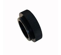 Kit de accesorios para microscopios Accesorios de microscopio negro de plástico con rosca RMS, cubierta antipolvo for lente de objetivo for protección, 5 uds./1 Juego Portaobjetos de microscopio