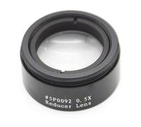 Kit de Accesorios para microscopios Adaptador de cámara de Ocular del telescopio de 1.25 ", Lente Reductor Focal de 0.5X Portaobjetos de microscopio