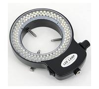 Kit de Accesorios para microscopios Ajustable 144 LED Lámpara de iluminador de luz de Anillo for el Adaptador de Lupa de microscopio estéreo de la Industria Portaobjetos de microscopio