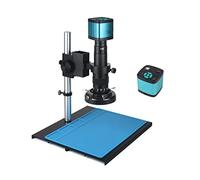 Kit de Accesorios para microscopios Cámara de microscopio monocular Digital de 180x Zoom Portaobjetos de microscopio (Color : A1 Set)