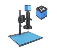 Kit de Accesorios para microscopios Cámara de microscopio monocular Digital de 180x Zoom Portaobjetos de microscopio (Color : B1 Set)