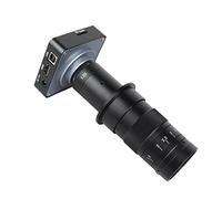 Kit de Accesorios para microscopios Completo HD 1080P 60FPS 2K 3800W 38MP USB Cámara de microscopio de Video Digital electrónico Industrial Portaobjetos de microscopio (Color : 120x 38mp)