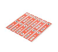 Kit de Accesorios para microscopios Diapositivas de microscopio Preparado de plástico for niños 48pcs for microscopios estéreo Portaobjetos de microscopio (Color : Red, Magnification : Other)