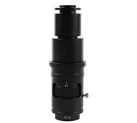 Kit de Accesorios para microscopios dieciséis 0X 320x 105x Microscopio monocular Ajustable Zoom C Mount Lens Portaobjetos de microscopio (Color : 320X)