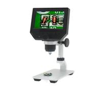 Kit de Accesorios para microscopios Digital 1200x Microscopio electrónico 4.3/7 Pulgadas HD LCD Pantalla 1-1200x Herramienta de Lupa Ajustable G600 Portaobjetos de microscopio