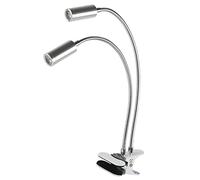 Kit de accesorios para microscopios Doble LED cuello de cisne luces lámpara de escritorio 5v protección ocular lámpara de mesa iluminación de dormitorio interior Portaobjetos de microscopio