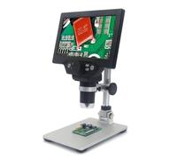 Kit de Accesorios para microscopios G1200 Microscopio Digital electrónico 1 2MP 1-1200X Lupa de amplificación Continua con 2 Luces de llenado. Portaobjetos de microscopio