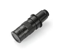 Kit de Accesorios para microscopios Lente de microscopio de Video Industrial 12 0X 180x 300x Lupa 0. 3X 0.5X 2X Lente Objetivo de Distancia Portaobjetos de microscopio (Color : 120X)