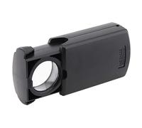 Kit de Accesorios para microscopios Lupa de Tipo Pull, Lupa de joyería de Tipo tracción 30x Mini Bolsillo de Bolsillo Lupa con LED Luz Portaobjetos de microscopio