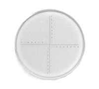 Kit de Accesorios para microscopios Micrómetro de medición Universal de 0.1 mm, Escala en el Interior y retícula Externa, for Diapositivas ópticas Portaobjetos de microscopio