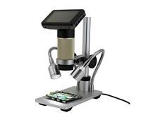 Kit de Accesorios para microscopios Microscopio 1080p Microscopios de Video Digital 300x Lupa de cámara de Objeto Larga Portaobjetos de microscopio (Magnification : 10X-300X)