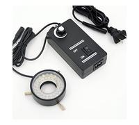 Kit de Accesorios para microscopios Microscopio Ajustable LED Lámpara de iluminador de luz de Anillo 40pcs LED Luz de 28 mm diálogo Interno Portaobjetos de microscopio