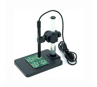 Kit de Accesorios para microscopios Microscopio Digital de Zoom 600x Portaobjetos de microscopio (Color : Black)