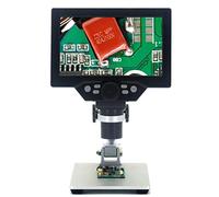 Kit de Accesorios para microscopios Microscopio Digital G1200 1 2MP 1-1200X Amplificación Continua de microscopios electrónicos. Portaobjetos de microscopio (Color : A)
