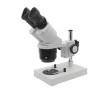 Kit de accesorios para microscopios Microscopio estereoscópico binocular industrial 20X 40X for reparación de soldadura de PCB, reparación de teléfonos e inspección de PCB Portaobjetos de microscopio