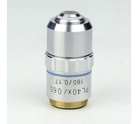Kit de accesorios para microscopios Microscopio Plan acromático objetivo lente 40X 10X 4X 100X Plan acromático objetivo objetivo microscopio biológico Universal 195mm lente RMS hilo Portaobjetos de mi