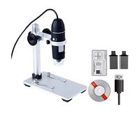 Kit de Accesorios para microscopios Microscopio Profesional for Soldadura de Lupa de reparación electrónica. Portaobjetos de microscopio (Color : 1080P Lift Stand, Magnification : 1000X)