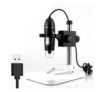 Kit de accesorios para microscopios Profesional USB Microscopio digital 100 0x 1600x 8 le Ds 2MP Cámara de zoom de microscopio electrónico Portaobjetos de microscopio(USB Lift Stand A)