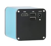 Kit de Accesorios para microscopios Video Auto Focus Industry Microscope Camera 20 0X c Lente de Montaje Portaobjetos de microscopio (Color : U Disk Storage)