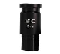Kit de Accesorios para microscopios Wf10x 1 Lente de Ocular biológico de Zoom Ajustable de 8 mm for el tamaño de 23,2 mm con micrómetro Portaobjetos de microscopio (Color : Quantity 2pcs)