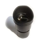 Kit de Accesorios para microscopios Wf10x Lente óptica de Ocular de Campo Ancho, Campo de Vista 20 mm con o sin retícula Cruzada Portaobjetos de microscopio (Color : 30.5mm Without Scale)