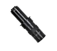 Kit de accesorios para microscopios Zoom de aumento ajustable de 180X Lente de montaje en C de 25 mm Adaptador de 4.5X for la lupa del ocular de la cámara del microscopio de la industria Portaobjetos