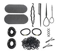 Kit de accesorios para peinar el cabello, herramienta para trenzas con clip giratorio, rápido y fácil para hacer trenzas de moño para varios peinados, ideal para uso diario