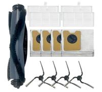 Kit de accesorios para robot aspirador eufy C10 con piezas de estación de vaciado automático para mantener una eficiencia de limpieza óptima (A)