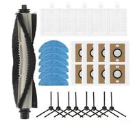 Kit de accesorios | Para robot aspirador ILIFE A30 Pro | Mopa, cepillo principal, paños de fregona, filtros y bolsas de polvo de 3.3L | Piezas de aspiradora de plástico ABS (B)
