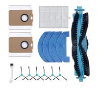 Kit de accesorios para robot aspiradoras compatible con MONSGA MS1 MAX y Ultenic D10, incluye cepillos, filtros y almohadillas de fregona