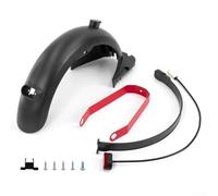 Kit de accesorios para scooter NINEBOT MAX G30, incluye guardabarros delantero trasero, soporte de luz trasera, aleación de aluminio para componentes de montaje de guardabarros (I)