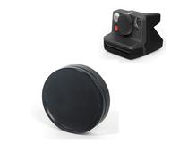 Kit de Accesorios para Tapas de Lentes para Polaroid Now 2/3/ Now + 2/3, Tapa de Aluminio, Cubierta Protectora antirrayaduras para Lentes, Protector de Pantalla (Negro)