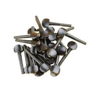 Kit De Accesorios Para Violín 50 Clavijas De Afinación De Ébano Sin Teñir Para Violín 4/4