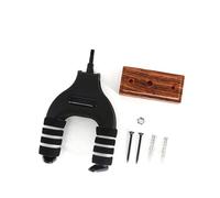 Kit De Accesorios Para Violín Gancho Para Guitarra Percha Para Violín Hulusi(Black E)