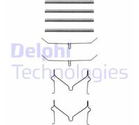 Kit de accesorios, pastillas de frenos DELPHI LX0182