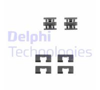 Kit de accesorios, pastillas de frenos DELPHI LX0196