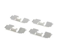 Kit de accesorios, pastillas de frenos DELPHI LX0301