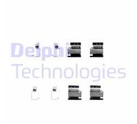 Kit de accesorios, pastillas de frenos DELPHI LX0313