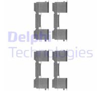 Kit de accesorios, pastillas de frenos DELPHI LX0478