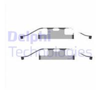 Kit de accesorios, pastillas de frenos DELPHI LX0596