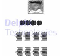 Kit de accesorios, pastillas de frenos DELPHI LX0668