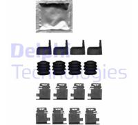DELPHI Kit de accesorios para pastillas de frenos para MERCEDES-BENZ: MARCO POLO, Vito, EQV, Classe V & NISSAN: NV300 (Ref: LX0687)