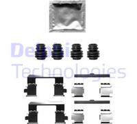 Kit de accesorios, pastillas de frenos DELPHI LX0697